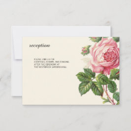 Convites Rosa Boho Pintage