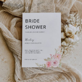 Convites Rosa Chá de panela Casamento