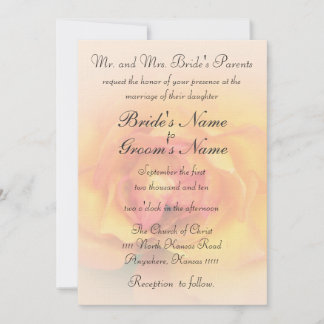 Convites Rosa com Casamento Verso
