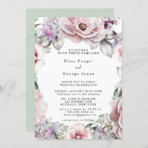 Rosa de Botânico Dourado Floral e Eucalyptus Weddi