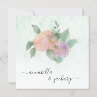 *~* Rosa de Damasco QR RSVP Brilho -  AR12 Casamen