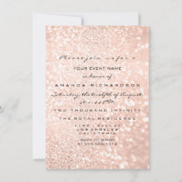 Convites Rosa de Diamante do Rosa de Estirpe de Bridal