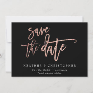 Convites Rosa de Fotografia Personalizada com Falha Dourada