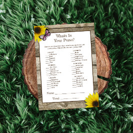 Convites Rosa de girassol O que há no seu Chá de fraldas