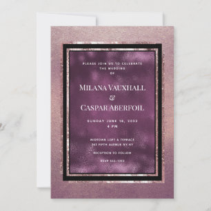 Convites Rosa, Dourado e Tanzanite Galeria Casamento e Part