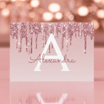 Convites Rosa Dourado Glitter Sweet 16 Salve a data<br><div class="desc">Rosa Dourado Sparkle e gotejando Glitter Doce Dezesseis Monogramas Nome e Salva Inicialmente o Convite de aniversário de Data. Este convite é perfeito para a Festa de aniversário Rosa Dourada Sparkle Glitter Sweet 16 que está a tentar comemorar em Rosa Rosa Rosa Rosa Rosa Dourada.</div>