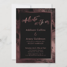 Rosa Dourado & Mármore Preto Celebre Conosco