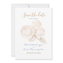 Rosa Dusty Blue Ivory salva a data