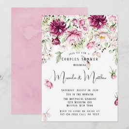 Convites Rosa Dusty e Casal de Pintar Rosa Pintado Pintado