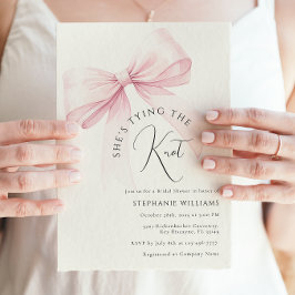 Convites Rosa Ela é Chá de panela Casando