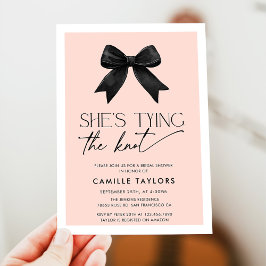 Convites Rosa Ela é Chá de panela de Arco de Casando