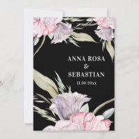 *~* Rosa Floral RSVP Cor-de-Rosa Esbranquiçado AR1