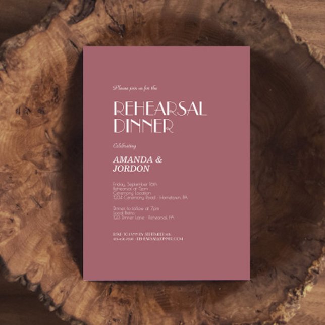 Convites Rosa Garden | Janto de ensaio de casamento por Ros (Criador carregado)