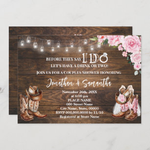 Convites Rosa Ocidental Antes que digam que eu faço Chá Cas