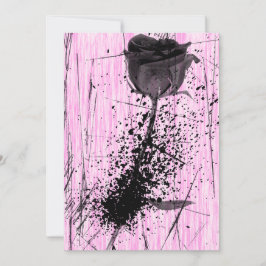 Convites Rosa Punk Lolita Sweet 16 Invitation