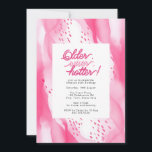 Convites Rosa Quente Mais Velho, Mais Sabor, aniversário de<br><div class="desc">Celebre o marco de virar 30 com nosso incrível convite para aniversário de 30 anos "Mais Velho, Mais Sabedor, Mais Quente". Este convite elegantemente desenhado captura a essência de inserir um novo capítulo na vida com estilo e graça. Com um desenho abstrato minimalista e um esquema de cores cativante de...</div>