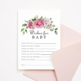 Convites Rosa rosa rosa Hydrangea Arco Floral Desejos para 