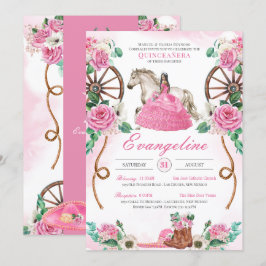 Convites Rosa Rosa Rosa Rosa Rosa Russo Floral Ocidental Ch