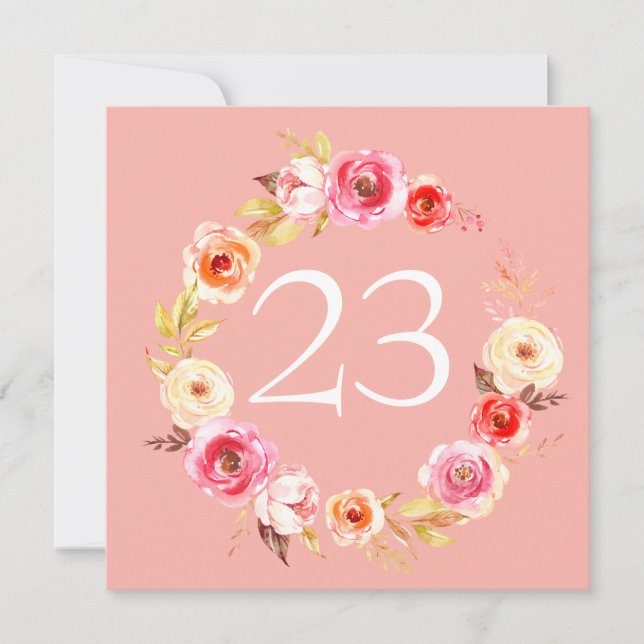 Convites Rosa Unity (Frente)