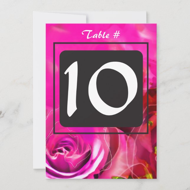 Convites Rosa WATERCOLOR Bat Mitzvah Mesa Sentado (Frente)