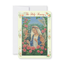 Rosary Prayer Card