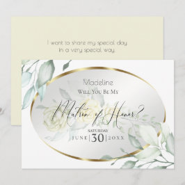 Convites Rosas Amarelos claros Matrizes de Honra