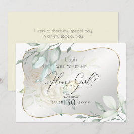 Convites Rosas Amarelos De Aquarela Você Será Minha Menina 