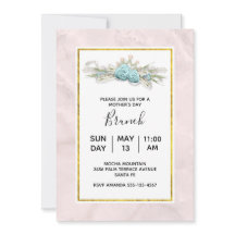 Rosas azuis e Dia de as mães Floral Coroa Brunch