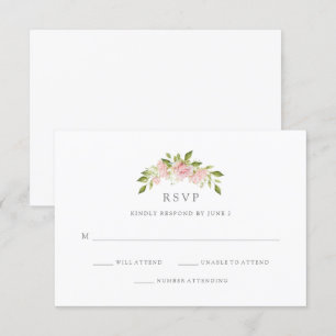 Convites Rosas beneficiente   RSVP Wedding floral