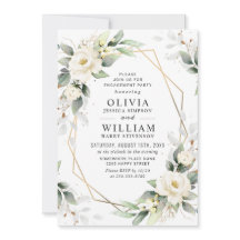 Rosas brancas Greenery Festa de noivado Floral