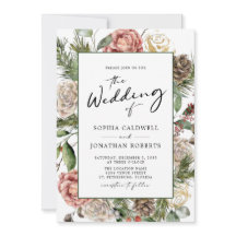 Rosas de código QR e Casamento no inverno de calig