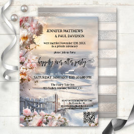 Convites Rosas De Inverno Feliz Depois Do Casamento