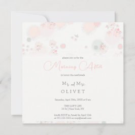 Convites Rosas do Chá da Suavidade na Manhã Seguinte