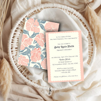 Convites Rosas em Flor Inspiradas em Renda Vintage Marfim A
