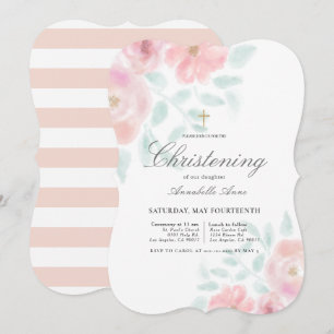 Convites Rosas Pink Airy, Natal