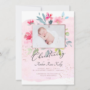 Convites Rosas PixDezines Watercolor Gardeon