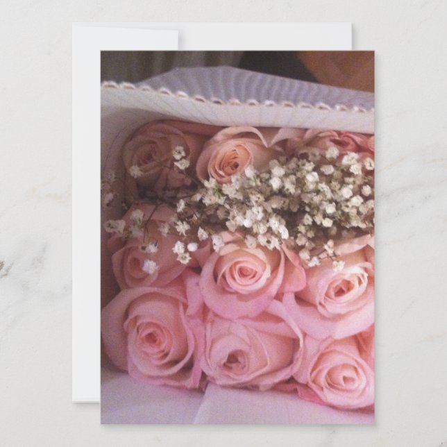 Convites Rosas Rosa Convidam (Frente)