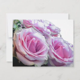 Convites Rosas Rosa e Verde