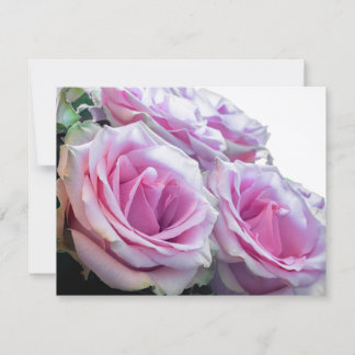 Convites Rosas Rosa e Verde