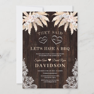 Convites Rosas Rosa Orquídeas Brancas Pampas Após CHURRASCO