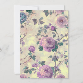 Convites Rosas roxas