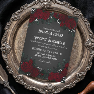 Convites Rosas Vermelhas Respiro de Bebê Casamento Romance