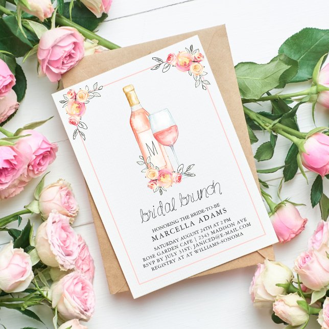Convites Rosé Bridal Brunch (Criador carregado)