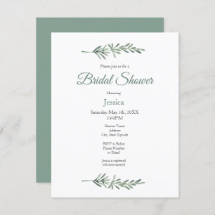 Convites Rosemary de Aquarela