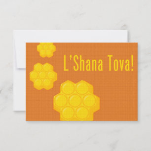 Convites rosh hashanah honeycombs