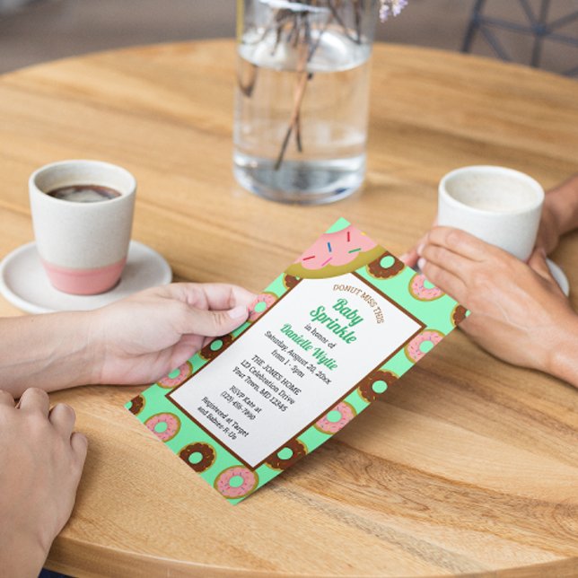 Convites Rosquinhas com borra verde da casa da moeda borbol (Criador carregado)