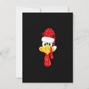 Convites Rosto de Peru Natal Feliz Dia de Ação de Graças Fe