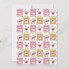 Convites rostos de aspas