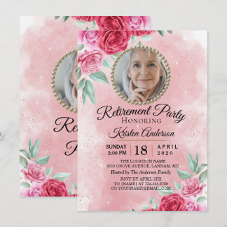 Convites Rosy Blush Bela Festa de Reforma