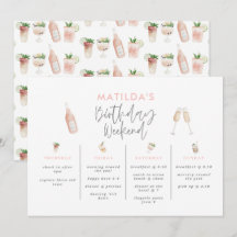 Rota de aniversário elegante do orçamento